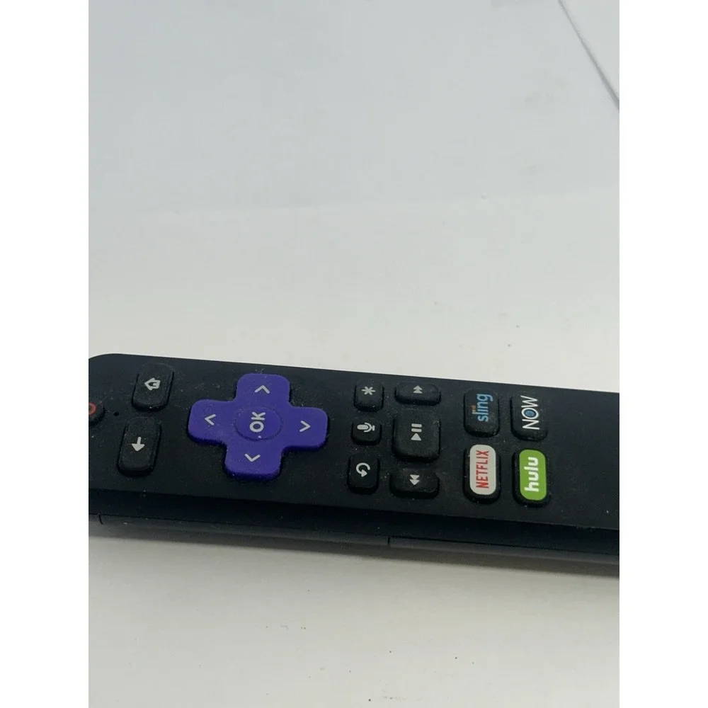 Roku Streaming Remote with Netflix, HULU, SLING, NOW Keys OEM Very Good Condit